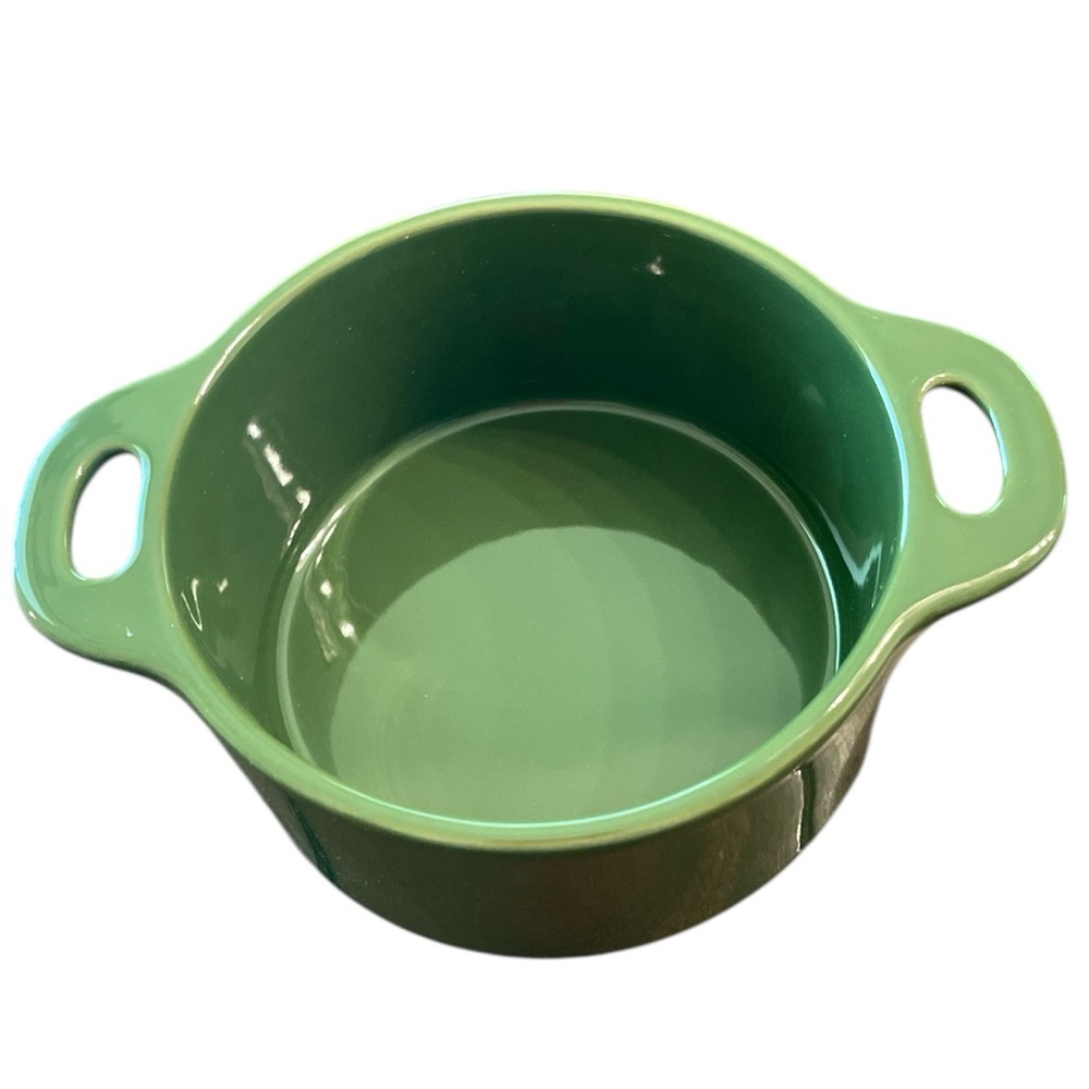 Brocc Your Body Mini Round Ceramic Cocotte Set of 2 NIB - Picture 10 of 14